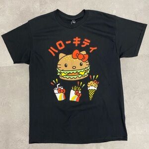 Sanrio Hello Kitty Burger Shop Japanese t-shirt